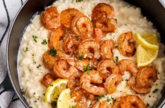 Shrimp Risotto – Spend With Pennies