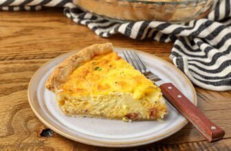 Bacon Cheddar Quiche – Barefeet within the Kitchen